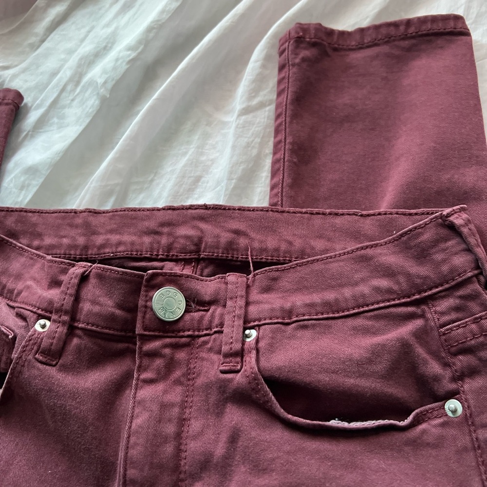 BDG Burgundy Jeans - Picture 2 of 4
